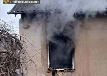 В громаді на Тернопільщині пожежа знищила значну частину житлової будівлі