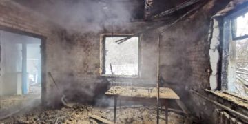 У Кременецькій громаді пожежа практично знищила житловий будинок