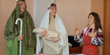 Студенти тернопільського університету відтворили історію народження Ісуса