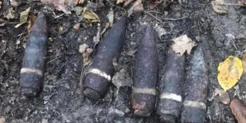 У Товстенській громаді виявили 4 артилерійських снаряди