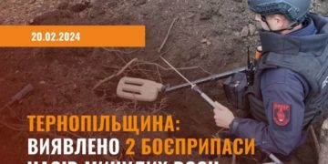 В Підгаєцькій громаді знайшли гранату, яку виготовили понад 100 років тому