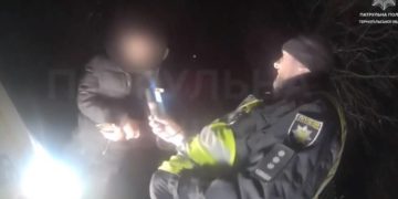 У Тернополі п’яний водій намагався втекти від патрульної поліції