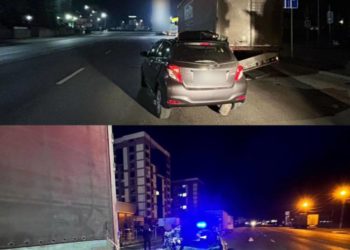 Поблизу Тернополя водій “Toyota” не впорався з керуванням та врізався у вантажівку