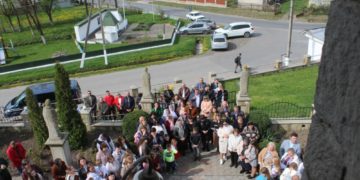 У Великогаївській громаді освятили дзвін на честь загиблого Героя