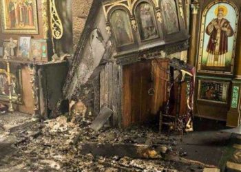 В Бережанській громаді горіла церква, яка була збудована 114 років тому