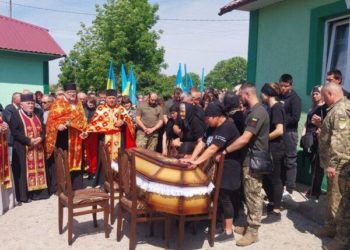 Похорон Героя Василя Саманчука