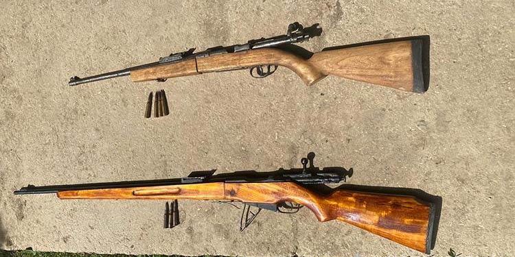 Поліцейські Чорткова вилучили у місцевого жителя два карабіни та набої