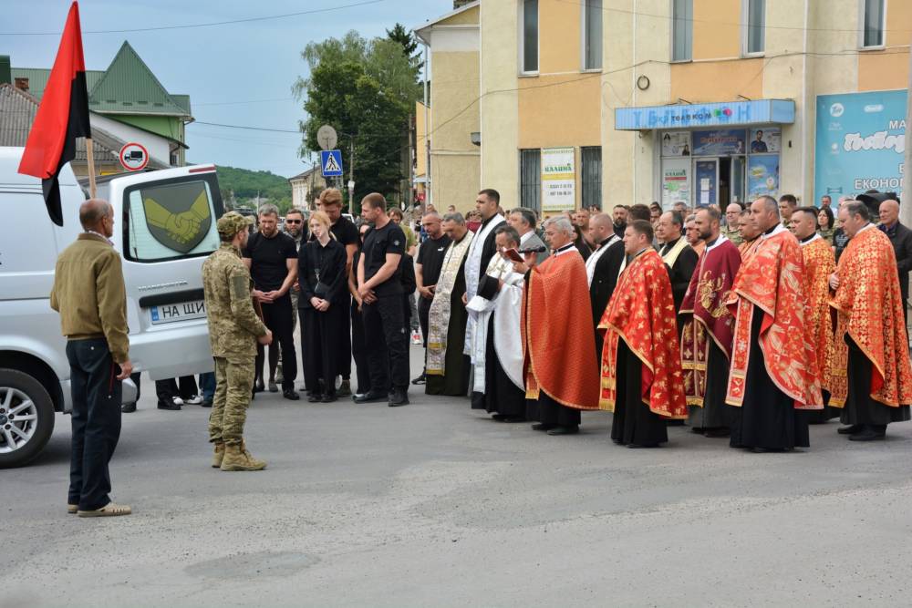 Похорон військового у Теребовлі