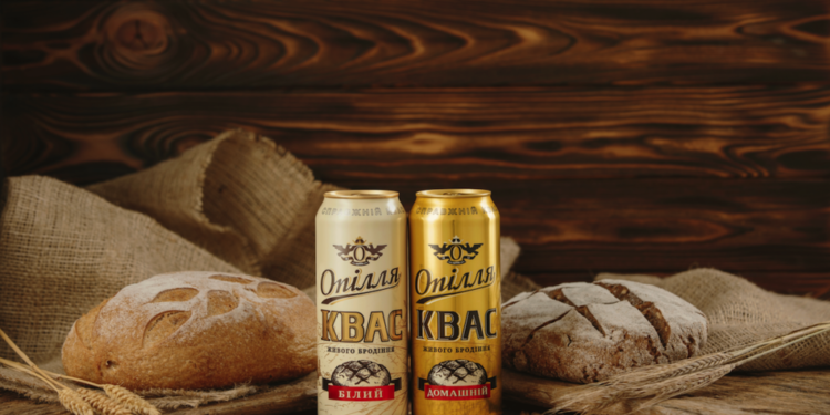 Тернопільська броварня почала розливати квас у новий банковий формат.