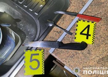 На Тернопільщині чоловік вдарив ножем свою дружину