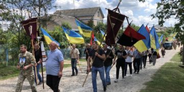 Похорон військового в Козові