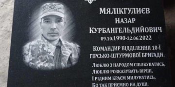 відкриття меморіальної дошки загиблому Герою