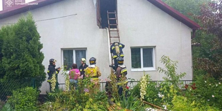 пожежа в Кременецькій громаді