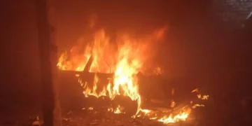 На Тернопільщині згоріла автівка