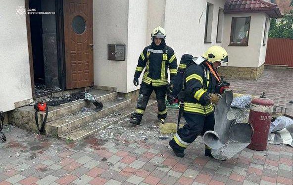 вибух газу у Тернополі