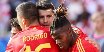 Іспанці на Євро. Фото Getty Images