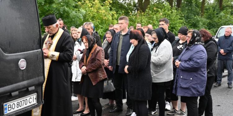 Зустріч загиблого. Фото соцмережі