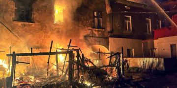в Заліщиках трапилася масштабна пожежа