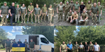 Сергій Надал на передовій нагородив наших захисників з територіальної оборони Тернополя