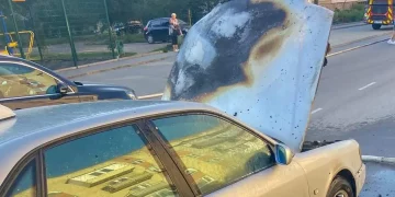 на Тернопільщині згоріла автівка