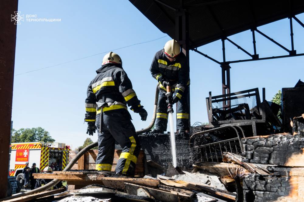 Пожежа на підприємстві