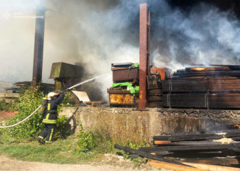 Пожежа на підприємстві