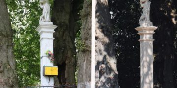 на Тернопільщині відреставрували старовинну скульптуру