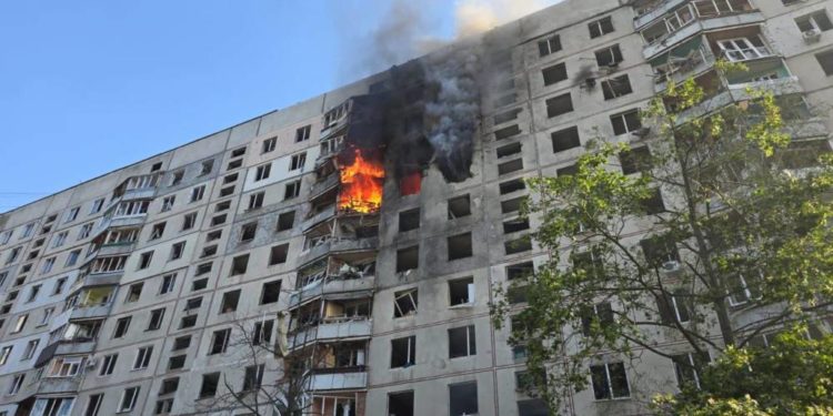 російський авіаудар по Харкову