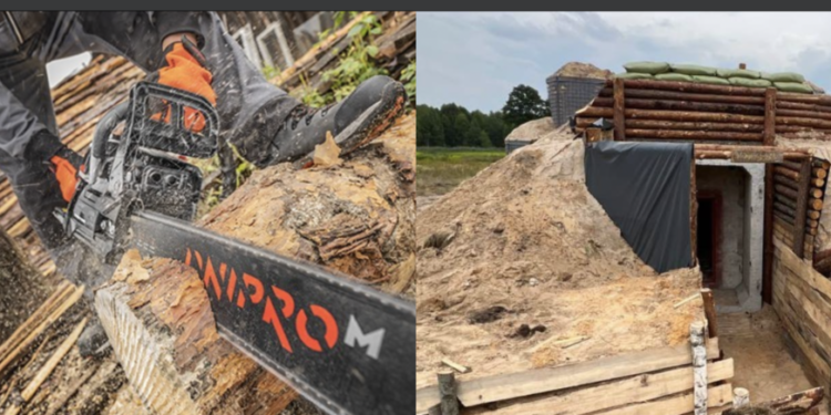 Тернопіль для ЗСУ бензопили