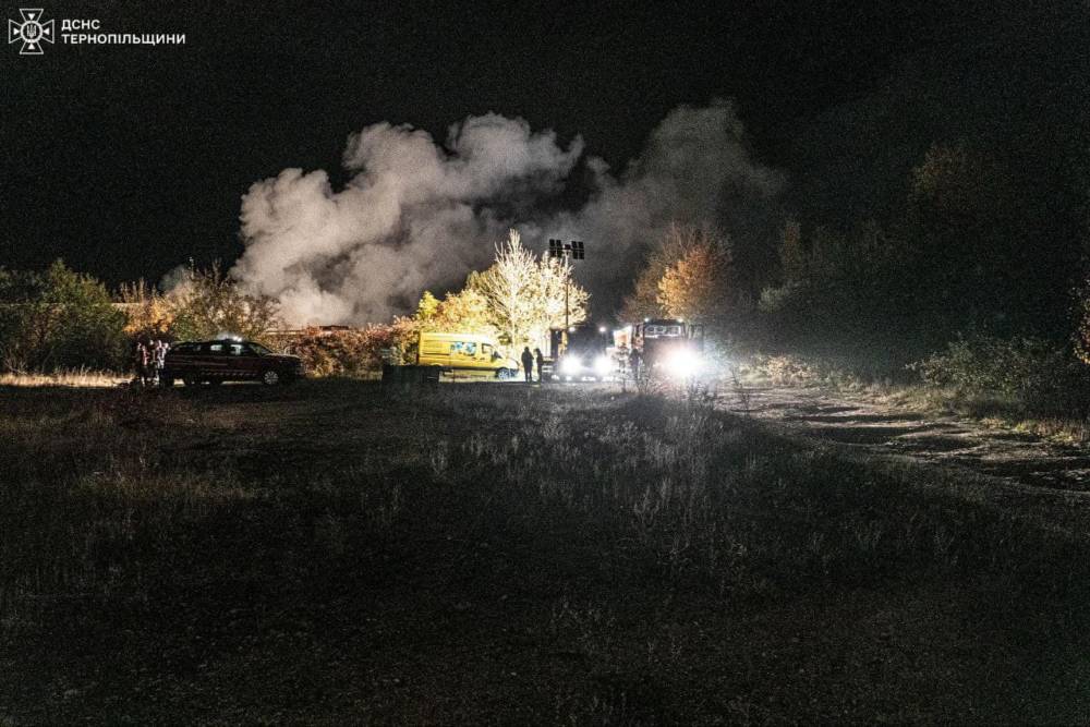 на Тернопільщині був ворожий прильот