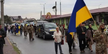 у Вишнівці поховали захисника
