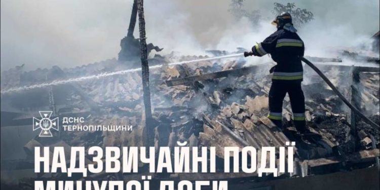 пожежа знищила гараж