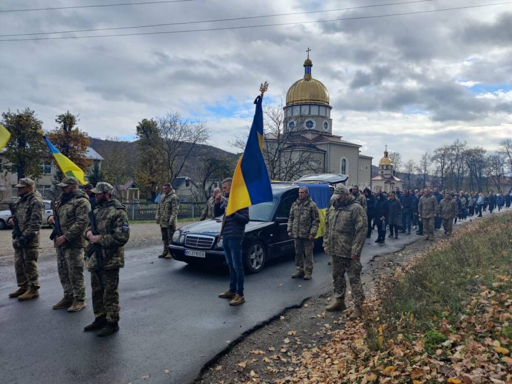 похорон військового з Тернопільщини