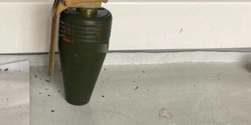 у чоловіка виявили гранату