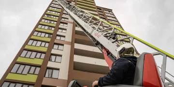 гасіння пожежі в Тернополі