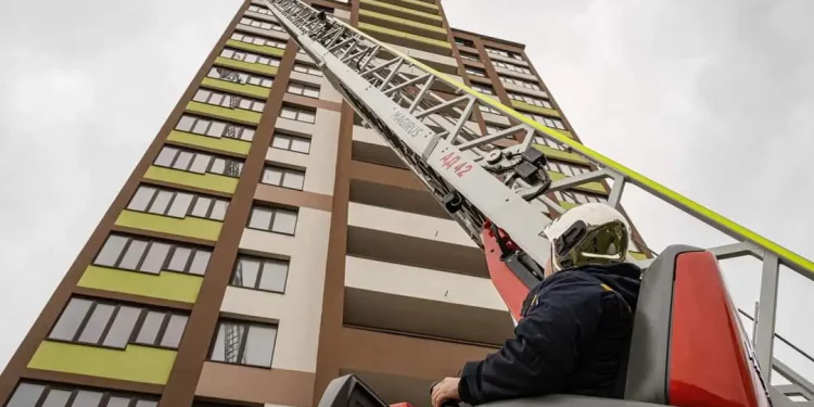 гасіння пожежі в Тернополі