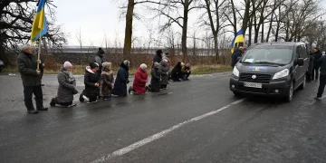 на Тернопільщині зустріли загиблого Героя