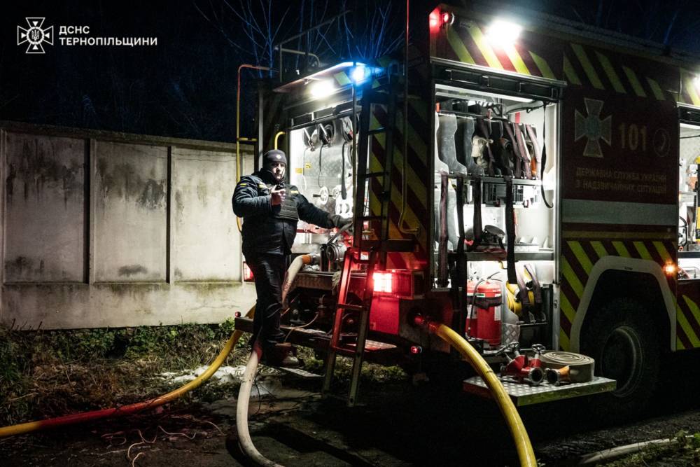 атака дрона у Тернополі