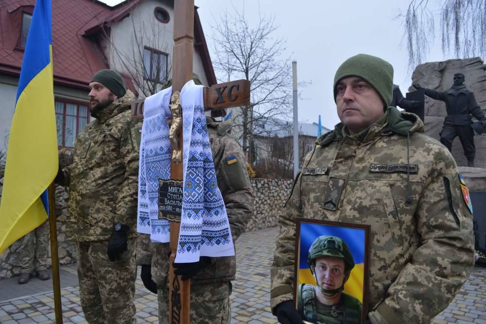 похорон військового на Тернопільщині