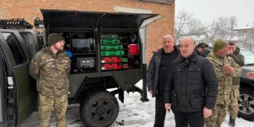 Тернопіль для ЗСУ: потужний технічний арсенал для бійців 105-ї бригади ТРО