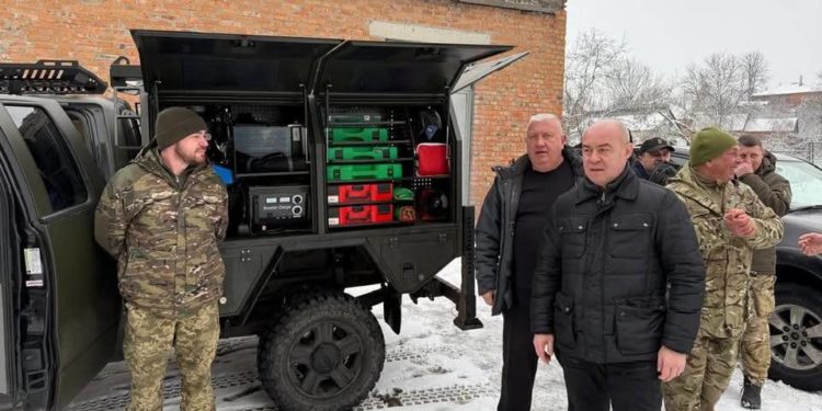 Тернопіль для ЗСУ: потужний технічний арсенал для бійців 105-ї бригади ТРО