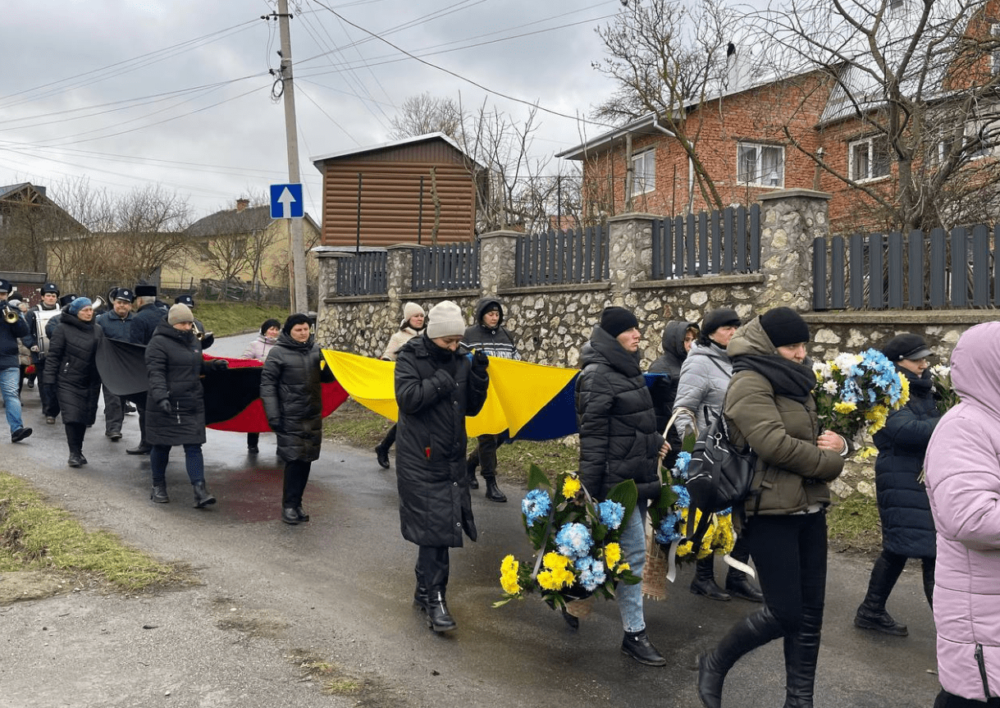 похорон військового на Тернопільщині