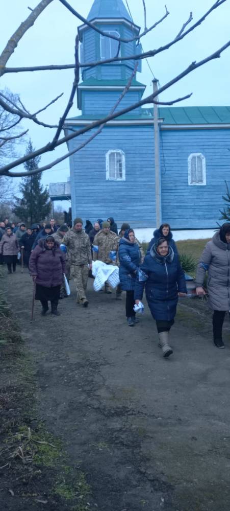 Похорон військового на Тернопільщині