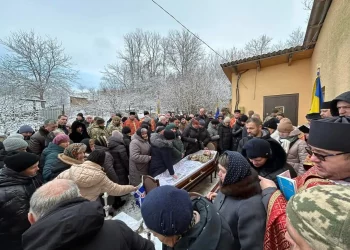 Похорон військового на Тернопільщині