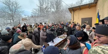 Похорон військового на Тернопільщині