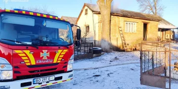 пожежа на Тернопільщині