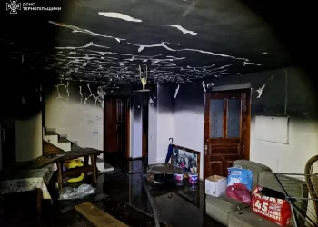 Пожежа на Тернопільщині