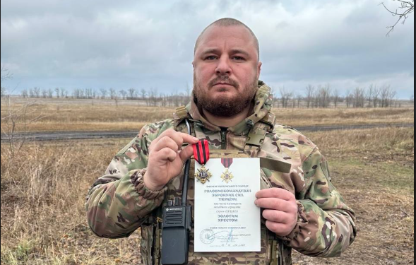 військовий отримав високу нагороду