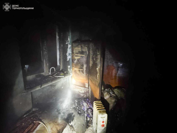 Пожежа на Тернопільщині