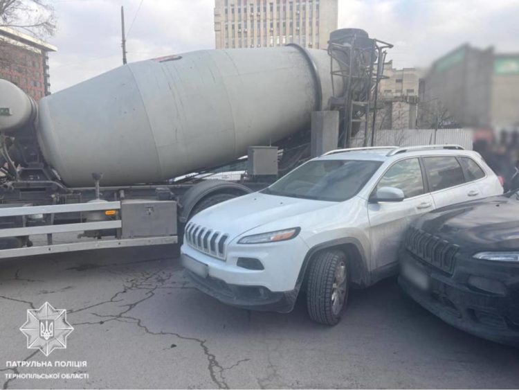 Аварія у Тернополі